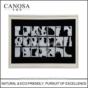 CANOSA Seashell vache artisanat mur cadre photo